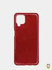 Красный чехол Samsung Galaxy A12 / M12, Самсунг Галакси А12 / М12 блестящий сияющий