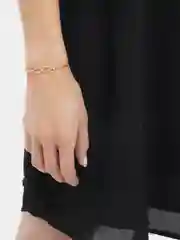 Браслет "Бесконечность", с камнями, 3 цвета