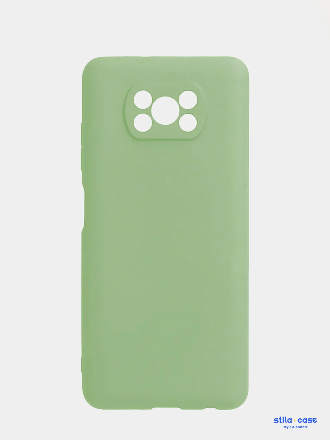 Лесной зеленый чехол на Xiaomi Poco X3, Poco M3 силиконовый