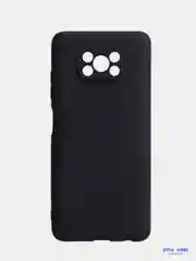 Черный чехол на Xiaomi Poco X3, Poco M3 силиконовый
