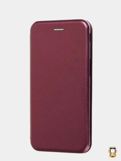 Пурпурный чехол книжка Samsung Galaxy S21, Самсунг Галакси С21