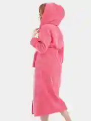 Халат женский махровый банный, с капюшоном, Lilians