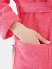 Халат женский махровый банный, с капюшоном, Lilians