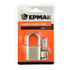 Замок навесной "Овал", 40 мм