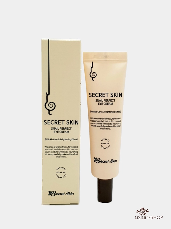 Крем для глаз с экстрактом улитки Snail+EGF Perfect Secret Skin, 30 гр