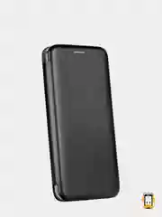 Черный чехол-книжка на Samsung Galaxy S21+ / S21 Plus, Самсунг Галакси С21+ / С21 Плюс