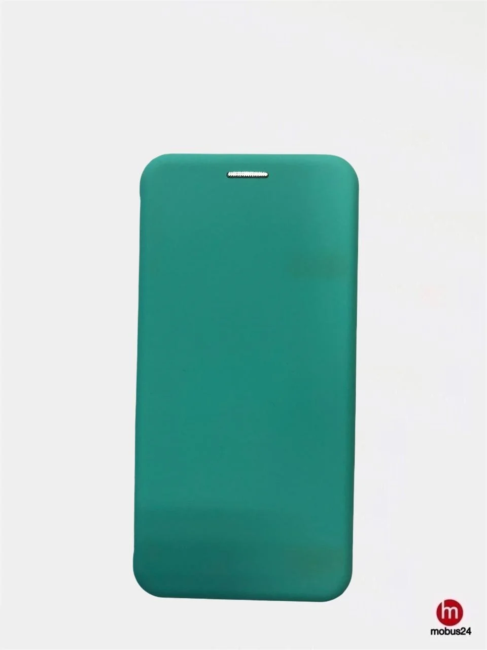 Бирюзовый чехол-книжка Samsung S10 (Самсунг С10) Soft Touch