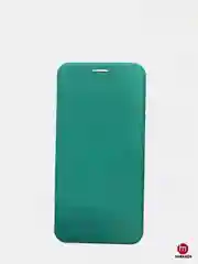 Бирюзовый чехол-книжка Samsung S10 (Самсунг С10) Soft Touch