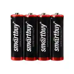 Батарейки Smartbuy AA/AAA ( 4 шт, АА/R6-пальчиковые, ААА/R03- мизинчиковые)