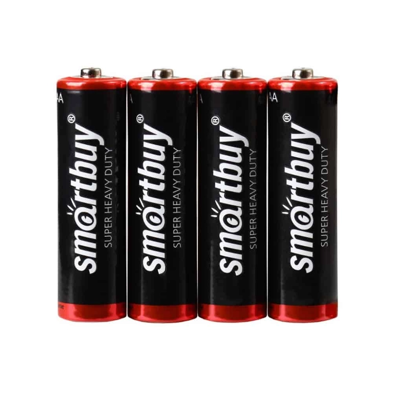 Батарейки Smartbuy AA/AAA ( 4 шт, АА/R6-пальчиковые, ААА/R03- мизинчиковые)