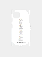 Защитная плёнка на заднюю часть и рамку для Apple iPhone X/XS,XR,7P/8P,7/8,11PRO,11,12