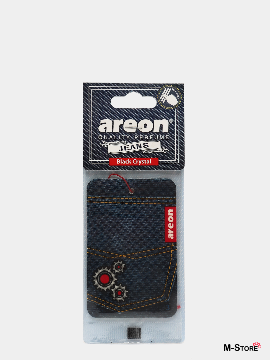 Ароматизатор воздуха для авто подвесной Areon Jeans купить по цене 114 ₽ в  интернет-магазине KazanExpress