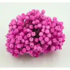 Фуксия ягоды на проволоке сахарные 40 штук,