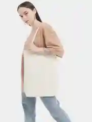 Багровый сумка шоппер, на плечо, хлопок