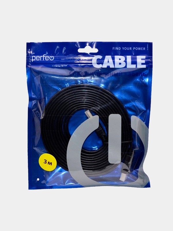 Кабель HDMI Pеrfео H1301, плоский