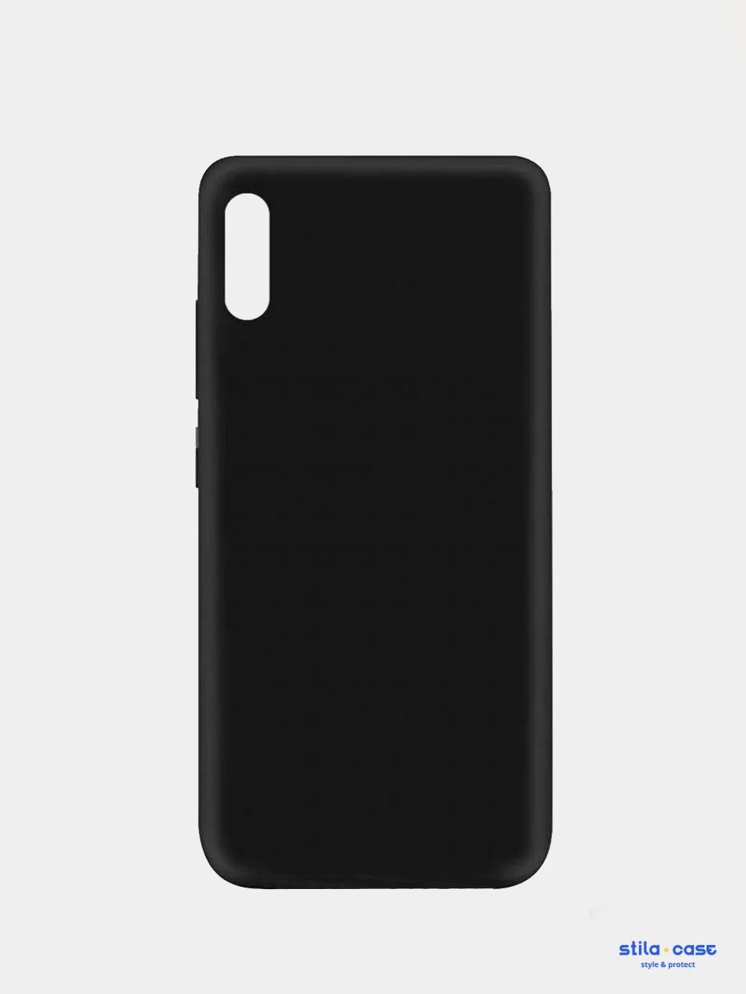 Черный чехол силиконовый для Xiaomi Redmi 9A