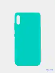 Бирюзовый чехол силиконовый для Xiaomi Redmi 9A