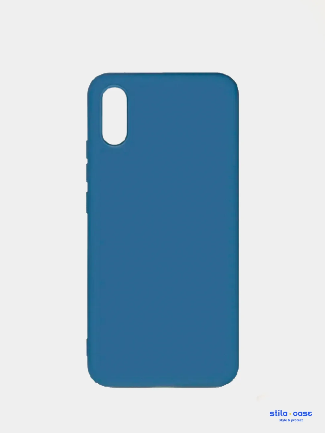 Темно-синий чехол силиконовый для Xiaomi Redmi 9A