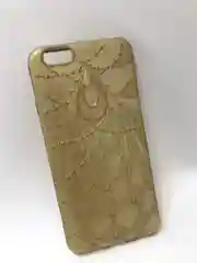 Бежевый чехол силиконовый для iPhone 6/6s, защитный, кружево