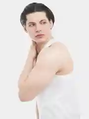 Белый майка мужская