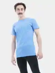 Мужская базовая футболка прямого кроя, хлопок