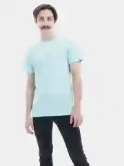 Мужская базовая футболка прямого кроя, хлопок