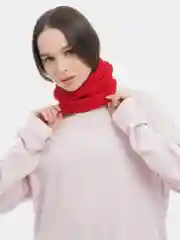 Красный снуд, хомут, балаклава флисовая