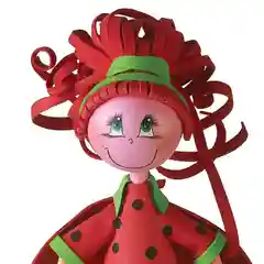 Набор для рукоделия из фоамирана. Кукла Девочка - божья коровка. Hobby Time