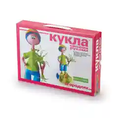 Набор для рукоделия из фоамирана. Кукла своими руками Огородник. Hobby Time