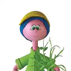 Набор для рукоделия из фоамирана. Кукла своими руками Огородник. Hobby Time
