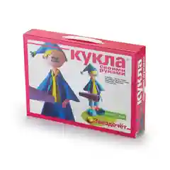 Набор для рукоделия из фоамирана. Кукла своими руками Звездочет. Hobby Time