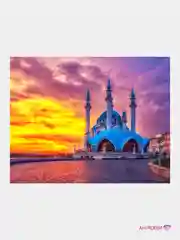 Алмазная мозаика на подрамнике 40*50см "Мечеть Кул Шариф"