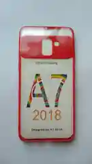 Красный чехол для Samsung A7 2018