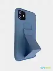 Небесно-голубой чехол с магнитной подставкой на iPhone 12, 11, 7, 8, SE