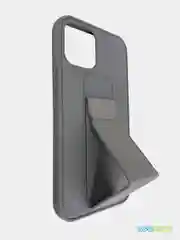 Серый чехол с магнитной подставкой на iPhone 12, 11, 7, 8, SE