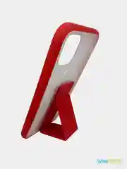 Прорезиненный магнитный чехол с подставкой для iPhone