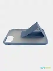 Прорезиненный магнитный чехол с подставкой для iPhone