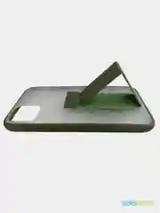 Прорезиненный магнитный чехол с подставкой для iPhone