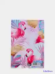 Ежедневник Flamingo Colada в тонкой обложке, А5, 80 листов