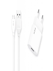 Сетевое зарядное устройство PZX, 3.1А, с кабелем micro