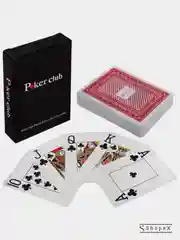 Пластиковые игральные карты "Poker club"