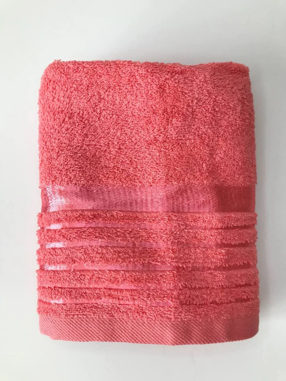Коралловый меланж полотенце махровое, 50*90, 70*140