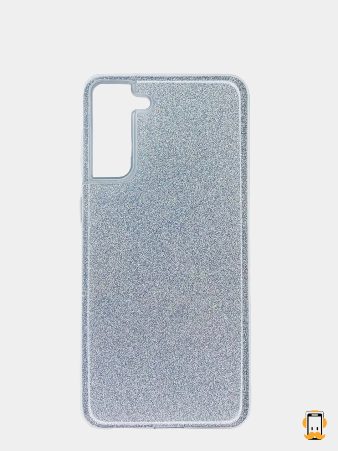Серебряный чехол Samsung Galaxy S21+ / S21 Plus, Самсунг Галакси С21+ / С21 Плюс, блестящий сияющий