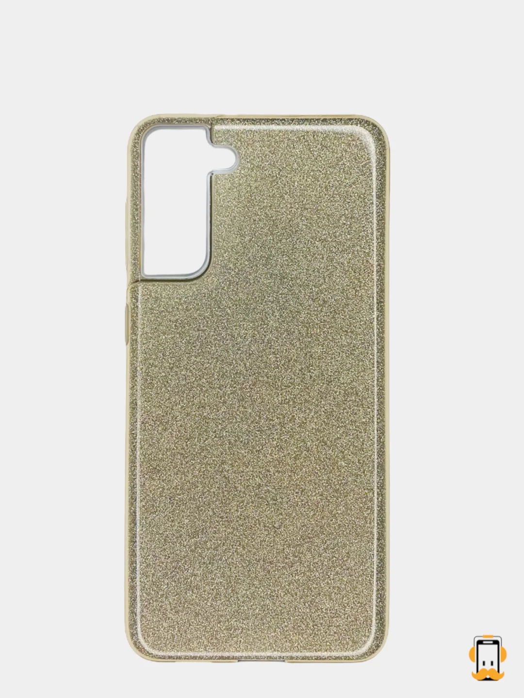 Золотой чехол Samsung Galaxy S21+ / S21 Plus, Самсунг Галакси С21+ / С21 Плюс, блестящий сияющий