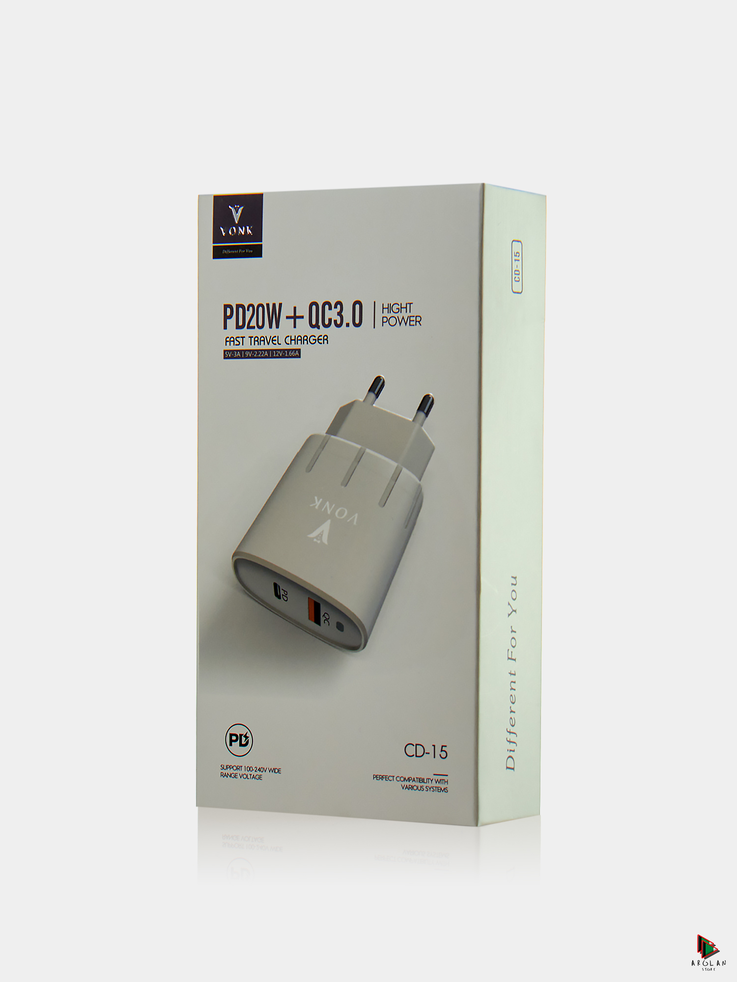 Сетевое зарядное устройство USB-C / PD 3.0 / QC 3.0 / 20Вт купить по цене  650 ₽ в интернет-магазине KazanExpress