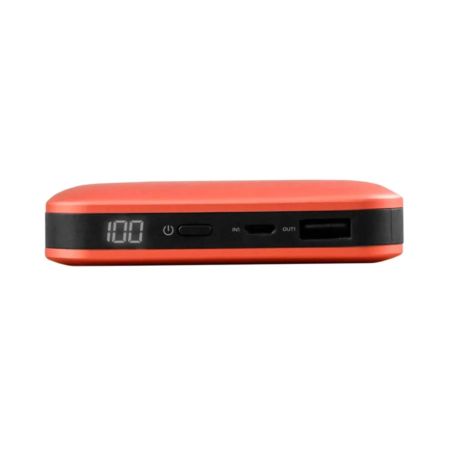 Внешний аккумулятор Xiaomi SOLOVE 10000mAh со встроенными кабелями A2-PRO ORANGE оранжевый