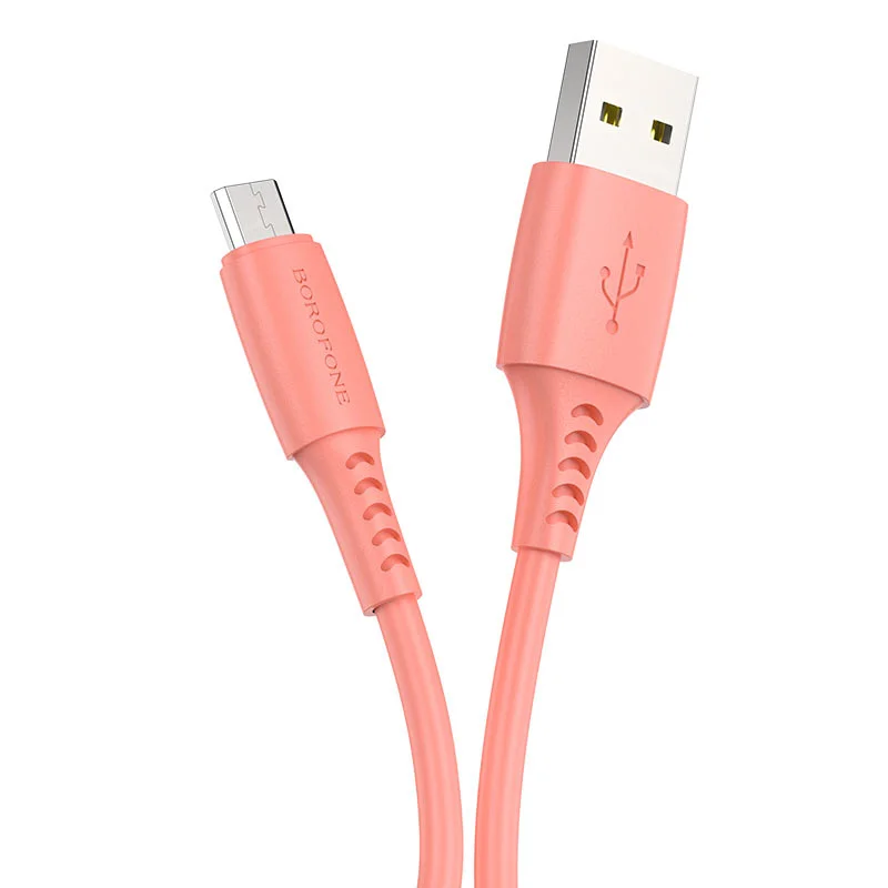 Коралловый меланж кабель USB на Микро Multicolor, 1 м