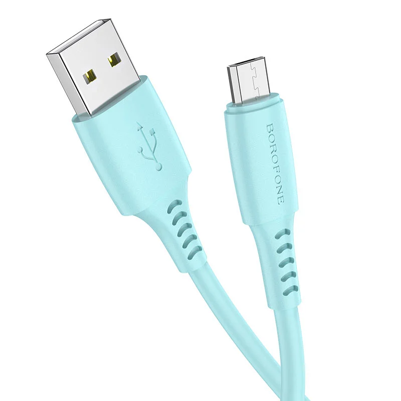 Мятный кабель USB на Микро Multicolor, 1 м