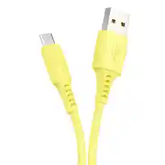 Желтый кабель USB на Микро Multicolor, 1 м