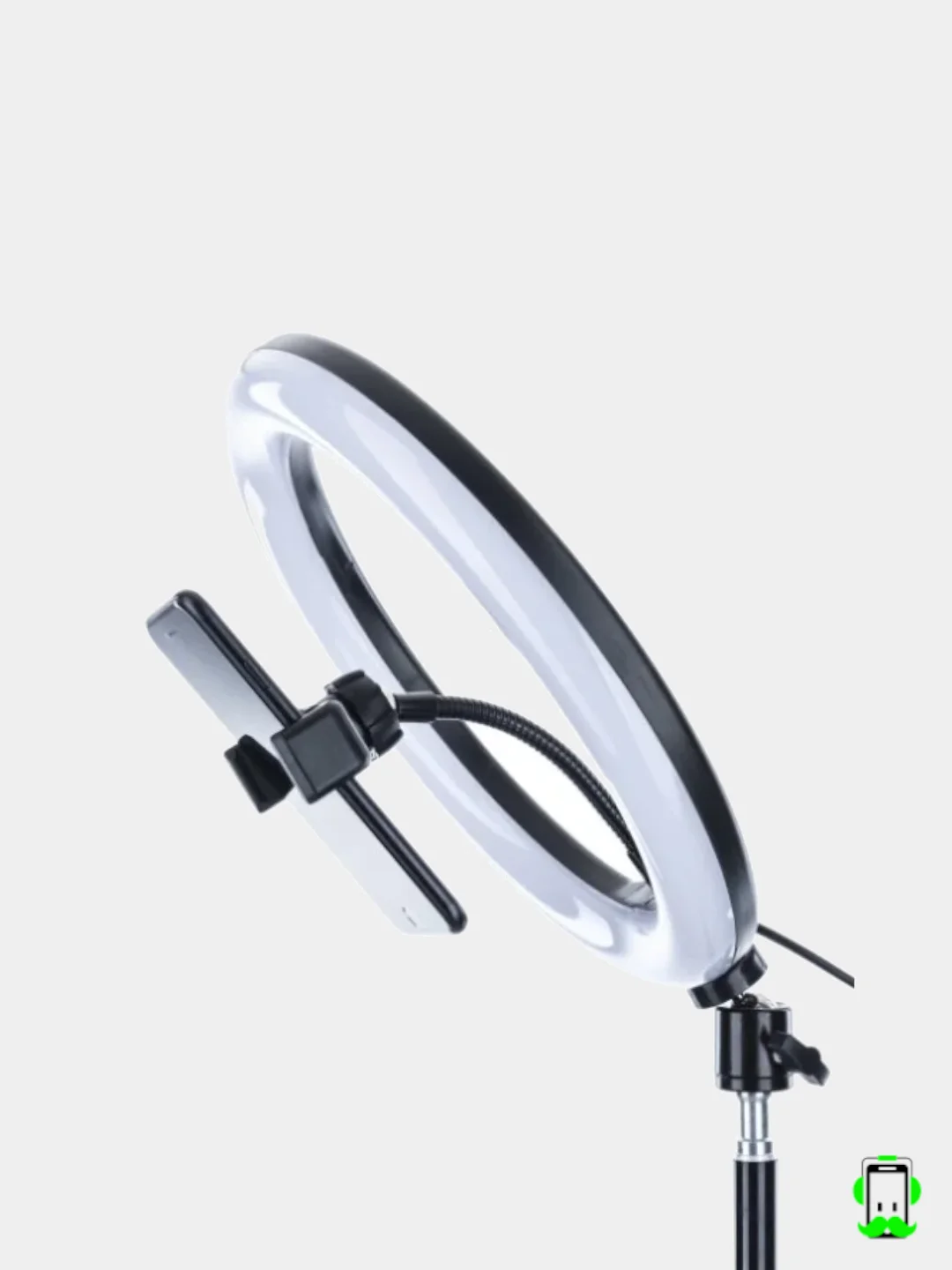Цветная кольцевая лампа 26 см RGB (цветная) LED SL-R26, с металлическим штативом